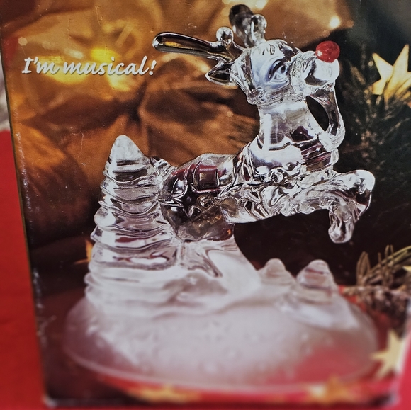 Vintage Crystal Rudolph - Picture 6 of 7